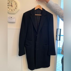 HUGO BOSS Red Label Alute Coat Men EU 50 Wool Blend